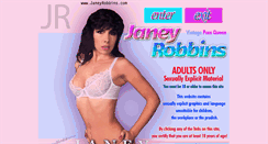 Desktop Screenshot of janeyrobbins.com