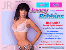 Tablet Screenshot of janeyrobbins.com